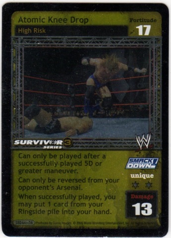 Atomic Knee Drop (SS3) Foil